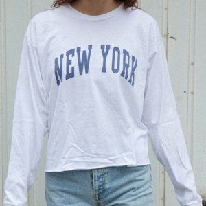 Brandy Melville long sleeve New York Top